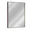 Head West Brassy Gold Spectrum Metal Rectangular Bathroom Vanity Mirror - 30" x 24"